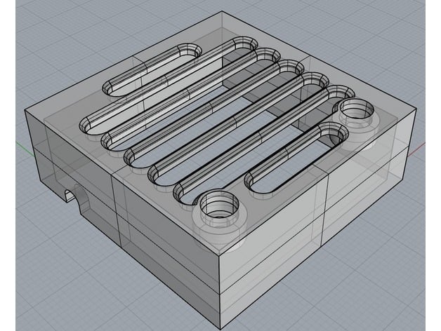 Anet A8 Extruder Fan Cover 3d model