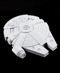 Millennium Falcon - Tiny Turbos - Star Wars - No Supports 3d model