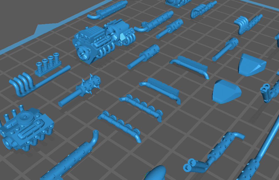 MG Set 2 3d model