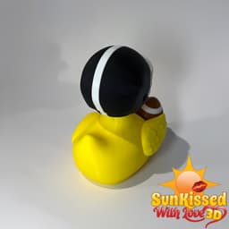 Build-a-Duck Football Add-On Bundle STL | Football Football Helmet | Football Rubber Duck | NO AMS 3d model