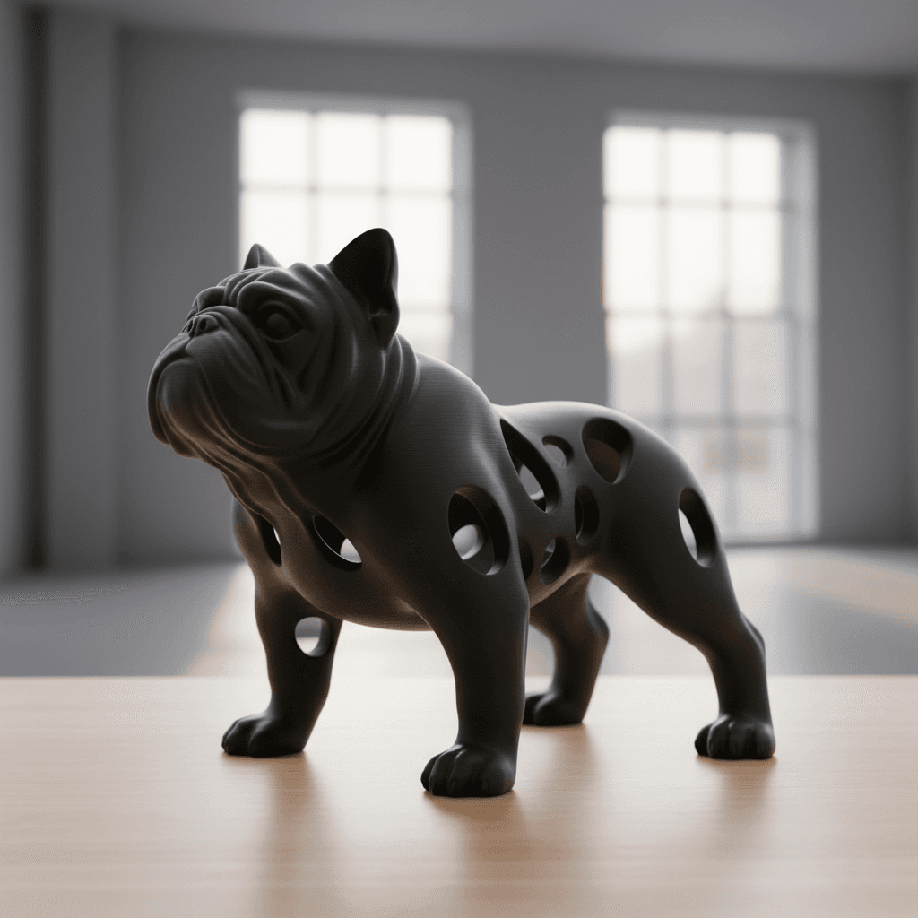 Stylish Home Sculpture STL 3d model