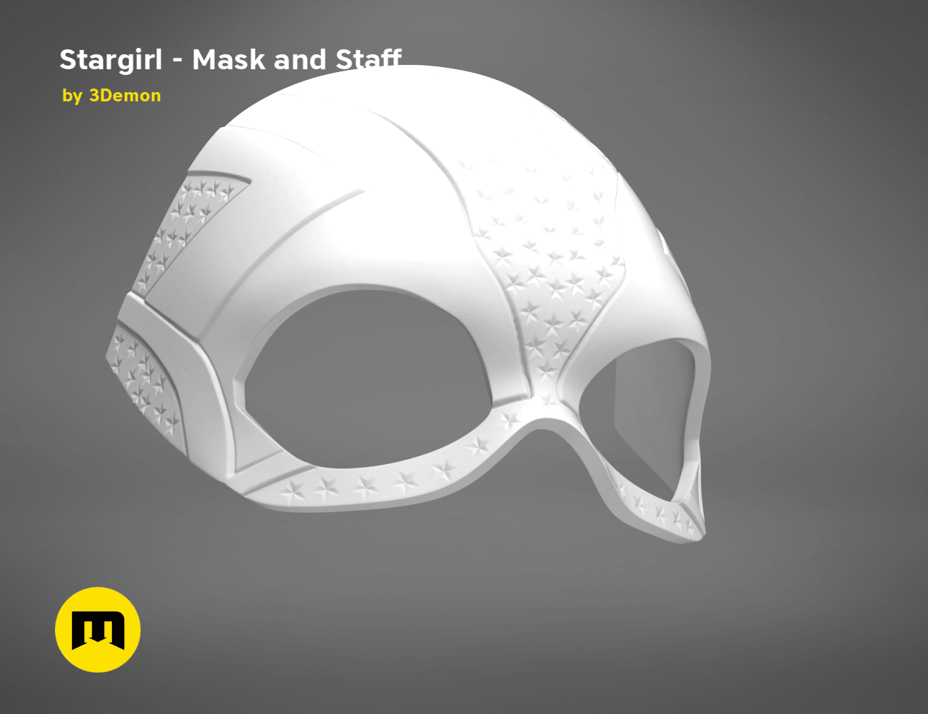 Stargirl - Mask 3d model