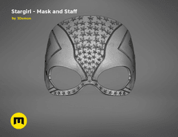 Stargirl - Mask 3d model