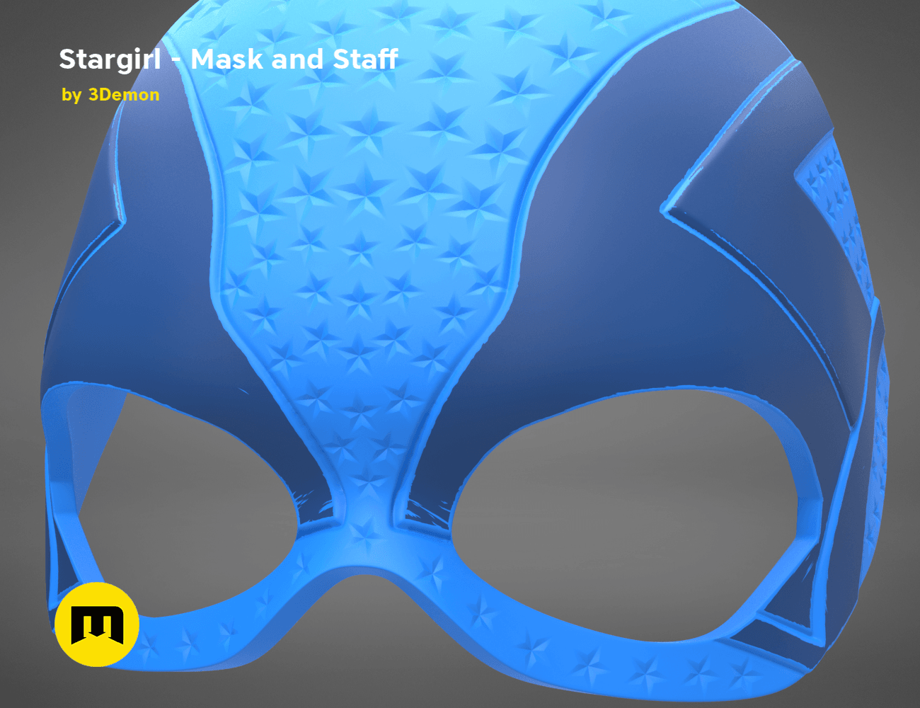 Stargirl - Mask 3d model