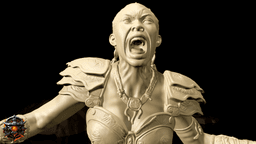 Liora Everflame of The Obsidian Circle 3d model
