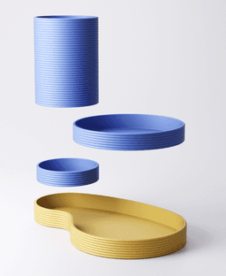 Modular Organic Tray 3d model