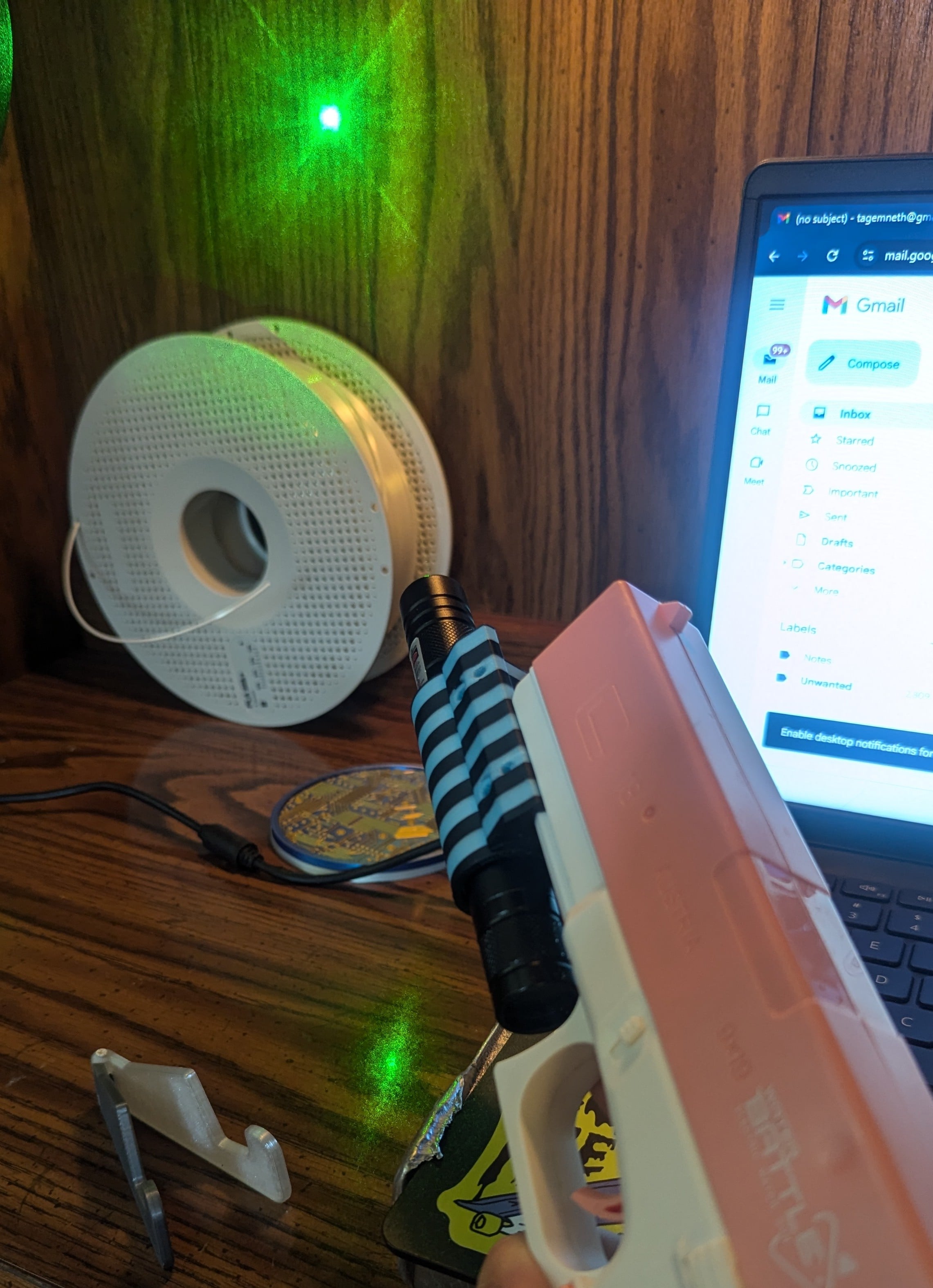 lazer mount v5.3mf 3d model