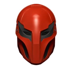 Red Hood Helmet 3d model