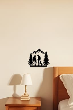 Camp Wall Art, Wall Decor, Home Decor 3d model