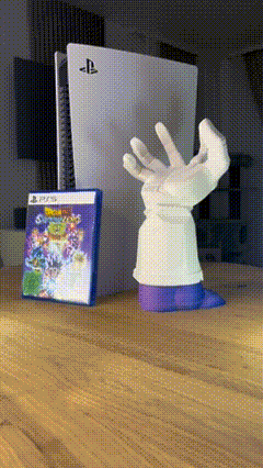 Universal Controller Stand - Inspired by Vegeta from Dragonball - Fan Art 3d model