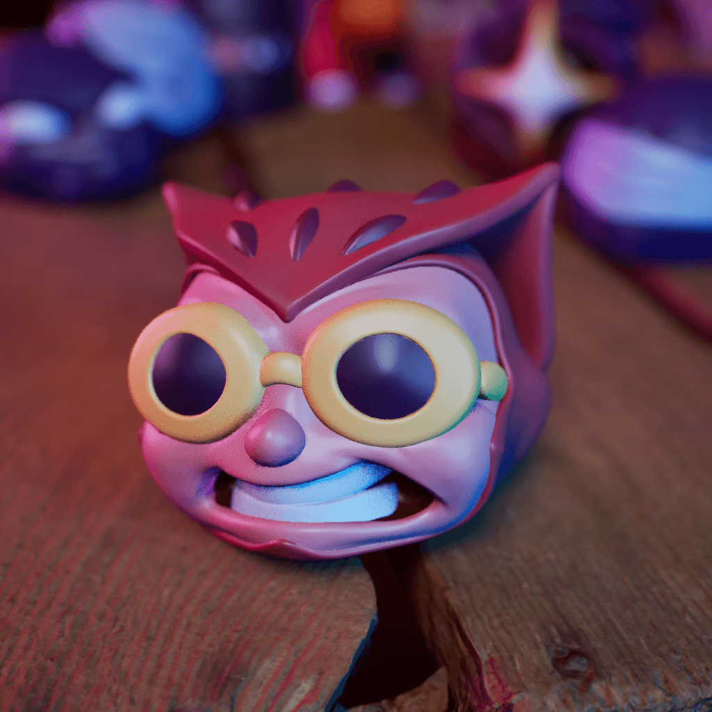 Li'l Nite Owl - #MASKtober - Watchmen Classic Comic Fanart Collectible 3d model