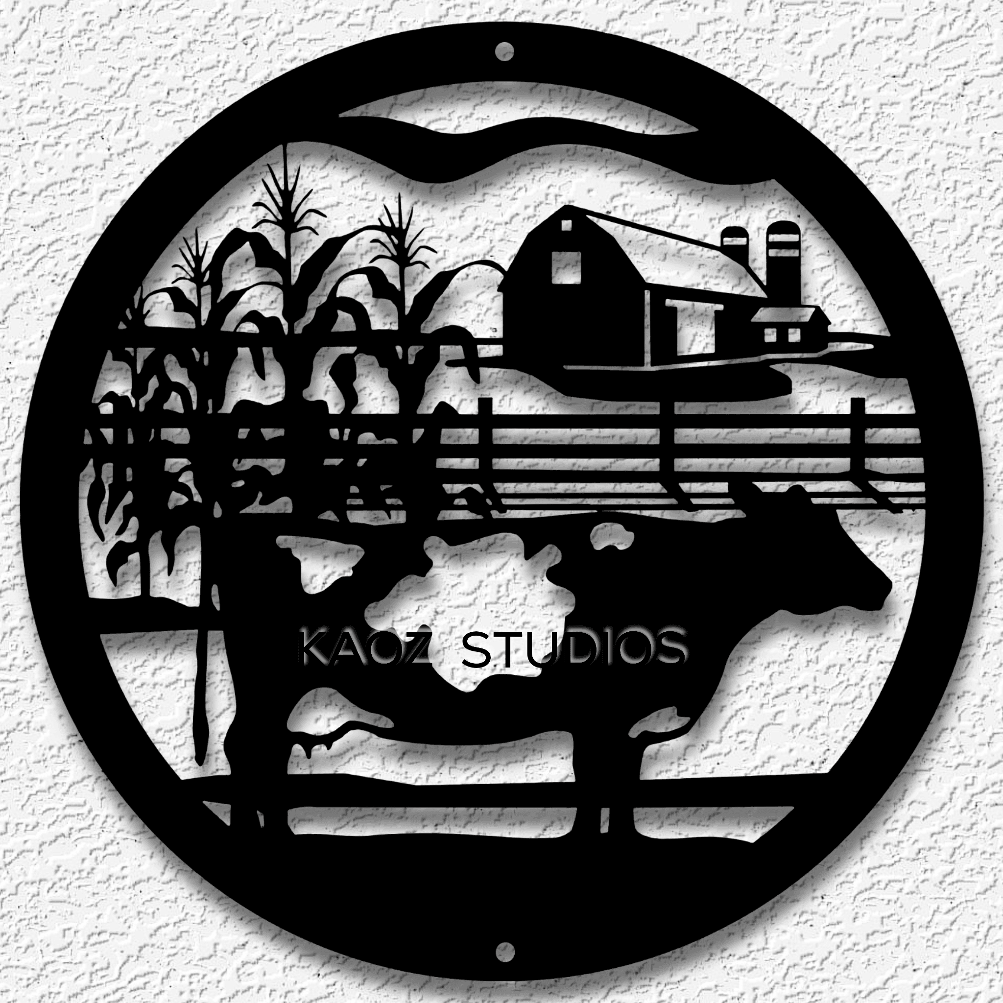 farm wall art ranch wall decor country decoration 3d model