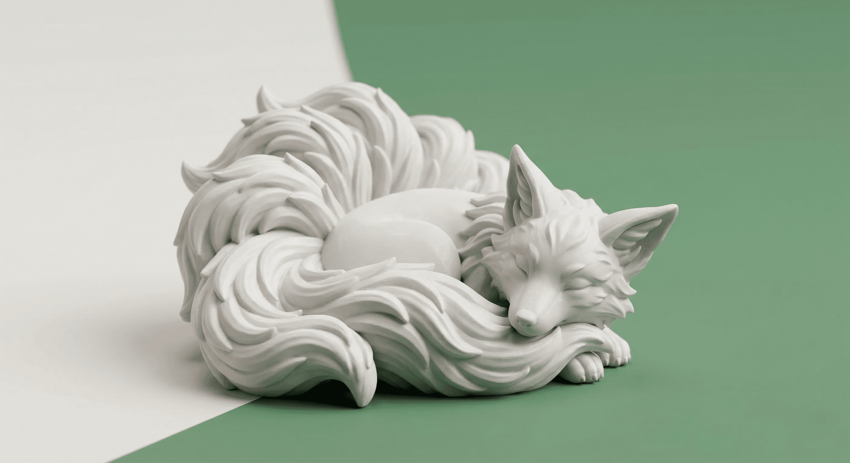 The Silent Fox Series: #12 3d model