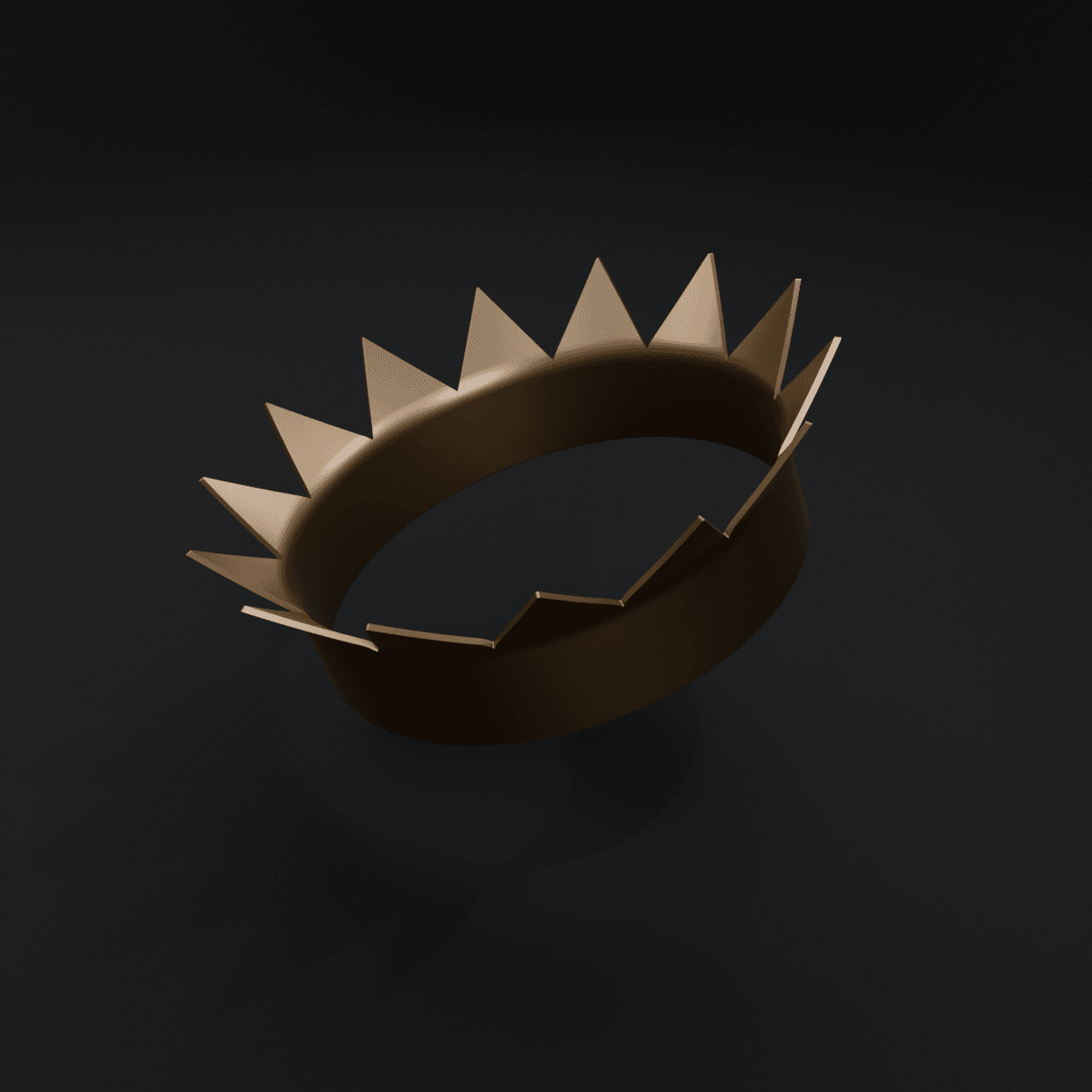 Anti crown 3d model