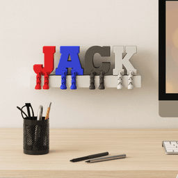 Articulated Letter Set | Full Alphabet, A–Z with Moving Legs | for Home, Office, Educational 3d model