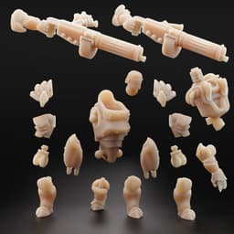 Trench Inspired Tank: Very Modular 3d model