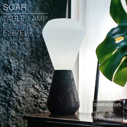 SOAR | Table lamp E14 & E27 & E26 fast print 3d model