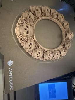 Skulls Frame 3d model