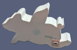 RGB Flying Pig Lamp 3d model