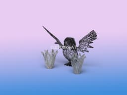 #018 Pidgeot Pokemon Wiremon Figure 3d model