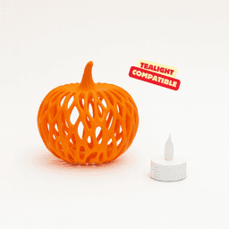 WEAVE PUMPKIN / AUTUMN DECOR / HALLOWEEN DECOR / VORONOI 3d model