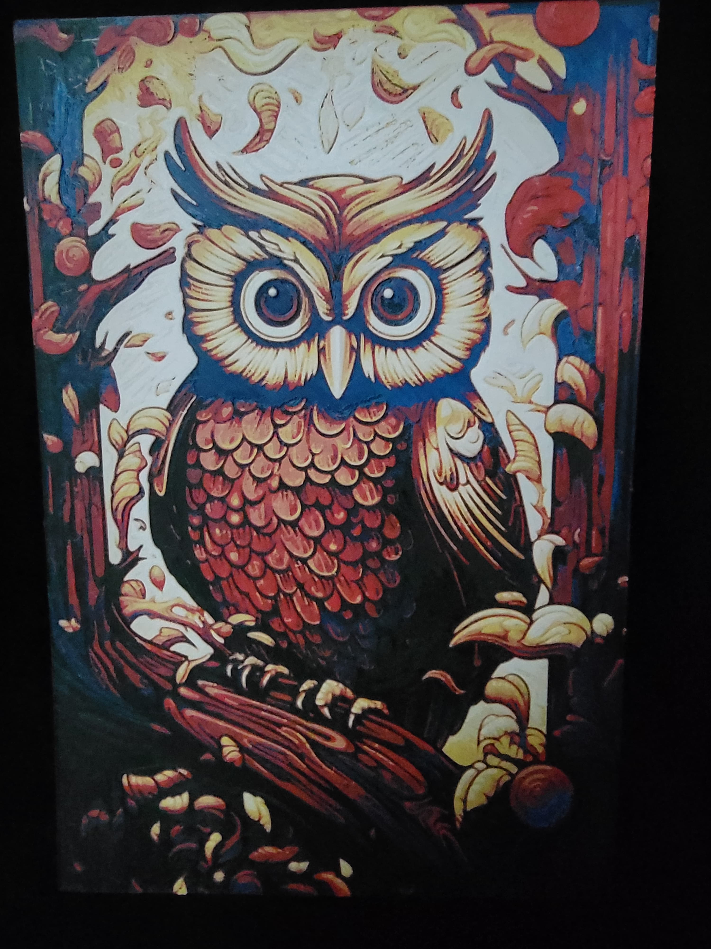 Spooky Owl 3d model