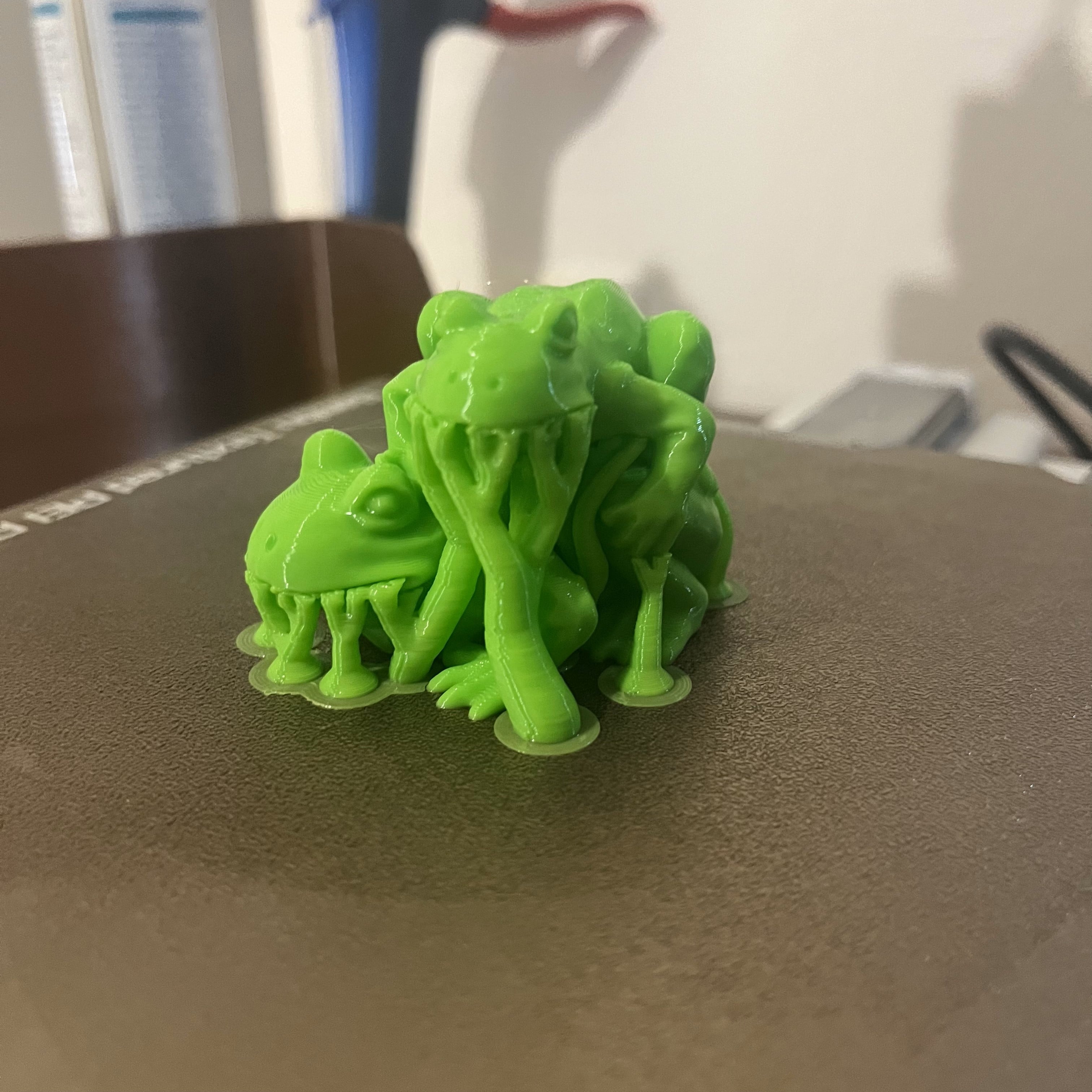 Two Frog 3d model