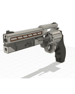 KAHN-.357 revolver | Payday 2 3d model