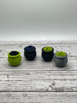 Cauldron Straw Topper Version 2 3d model