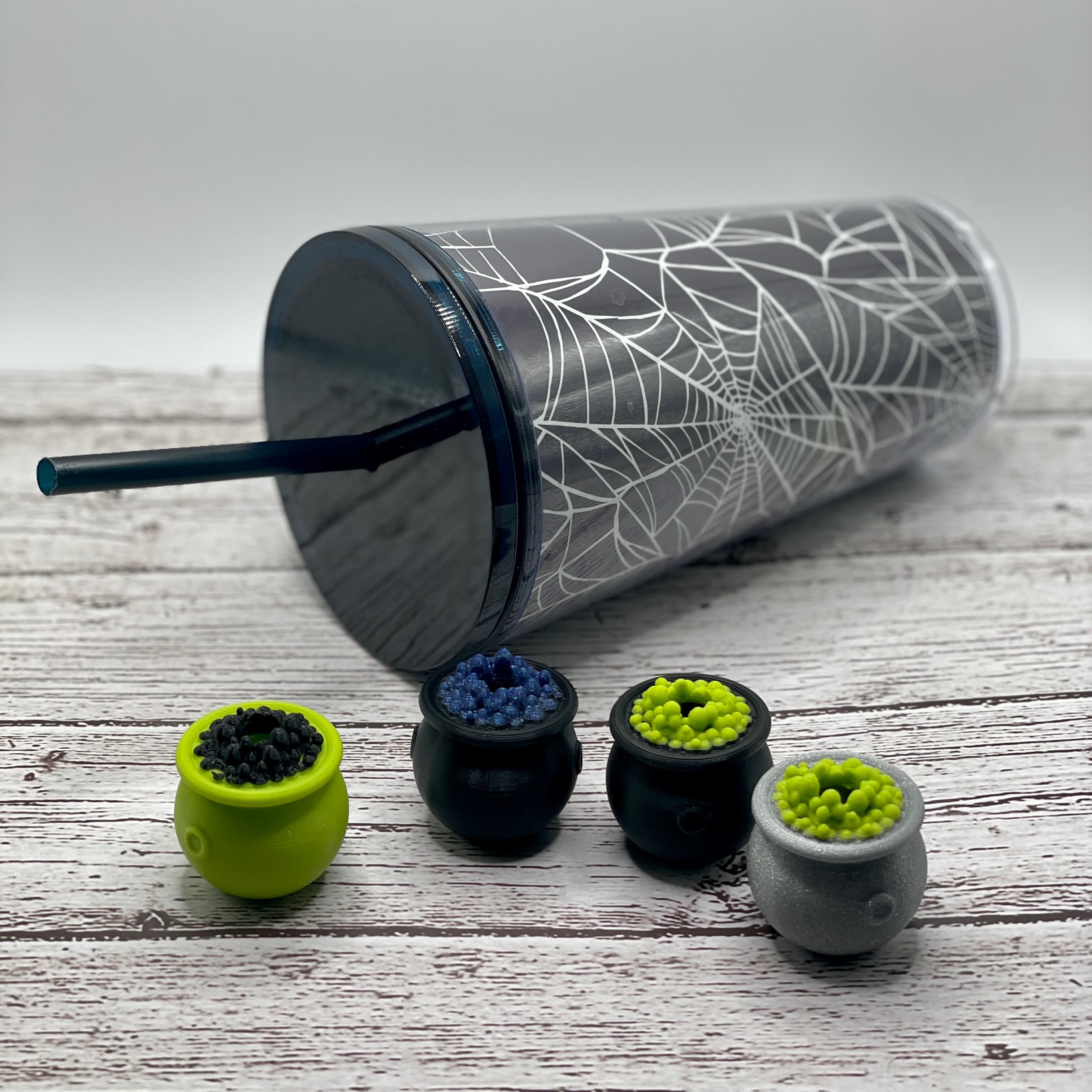 Cauldron Straw Topper Version 2 3d model