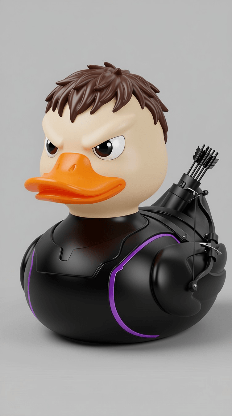 Hawkeye Avenger Duck 3d model