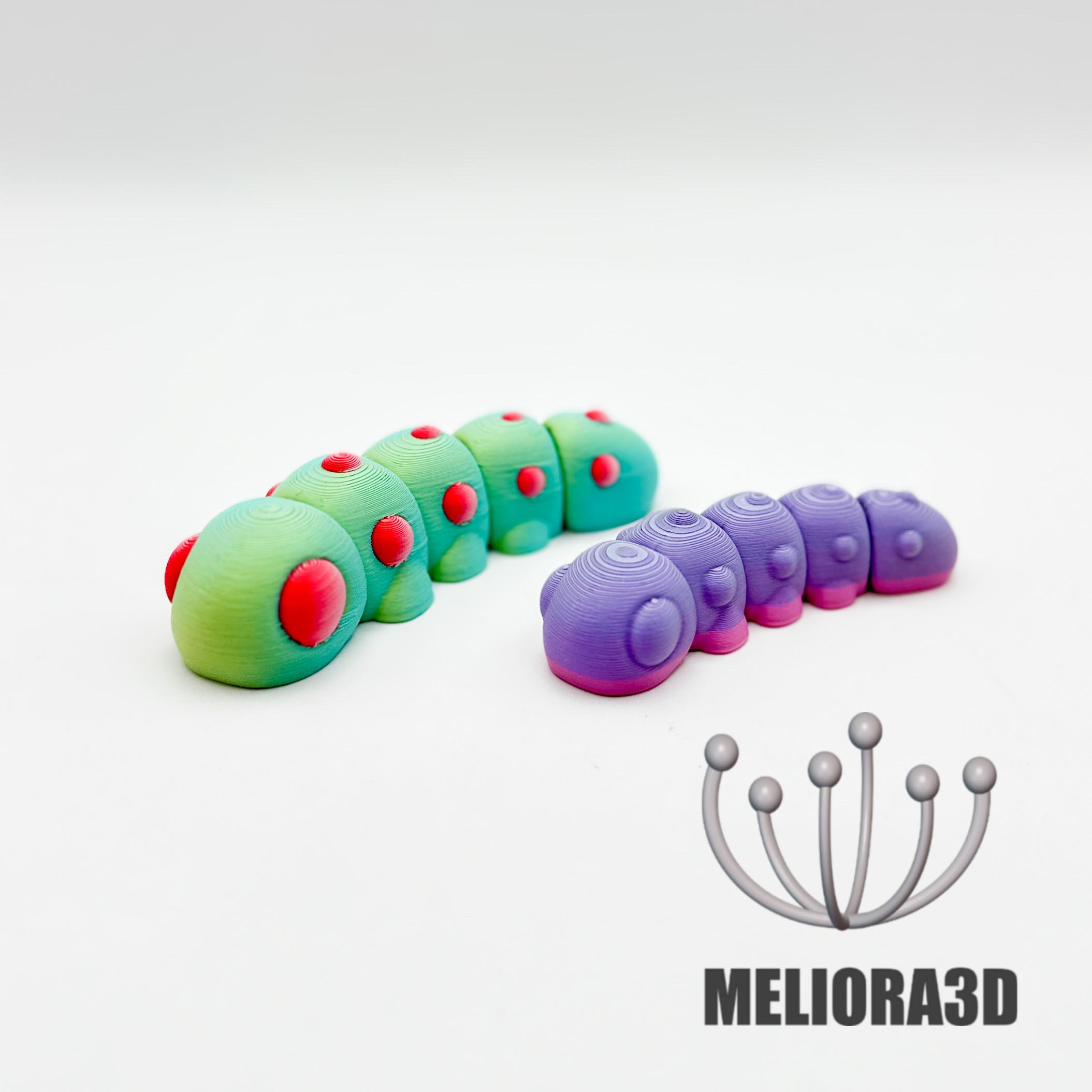 M3D - Flexi Baby Caterpillar 3d model