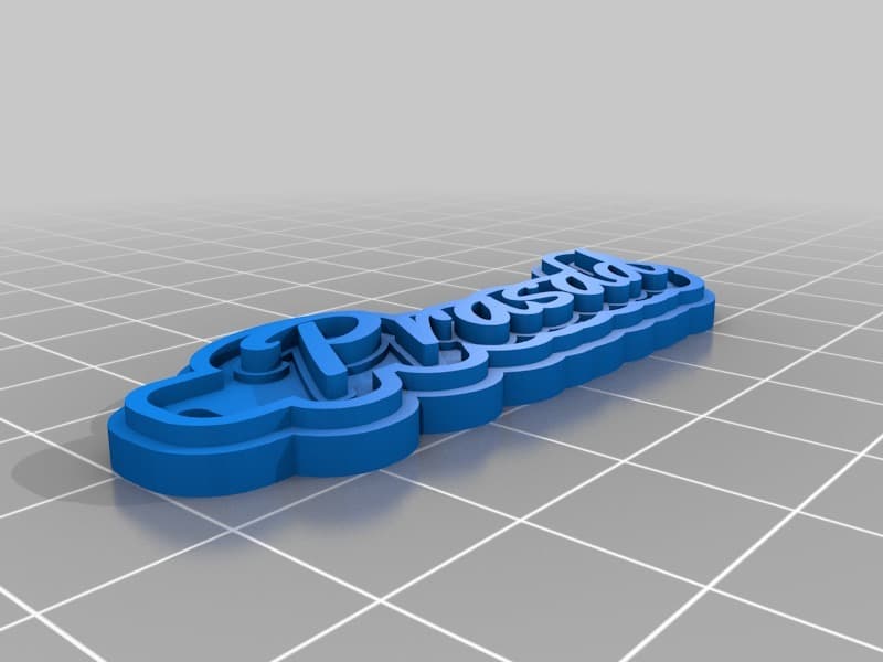 Prasad Keychain 3d model