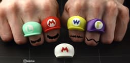 Mario Hat Rings 3d model