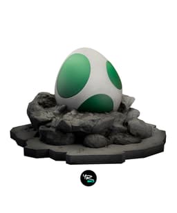 Yoshi Egg Diorama (Fan Art) 3d model