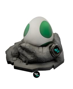 Yoshi Egg Diorama (Fan Art) 3d model