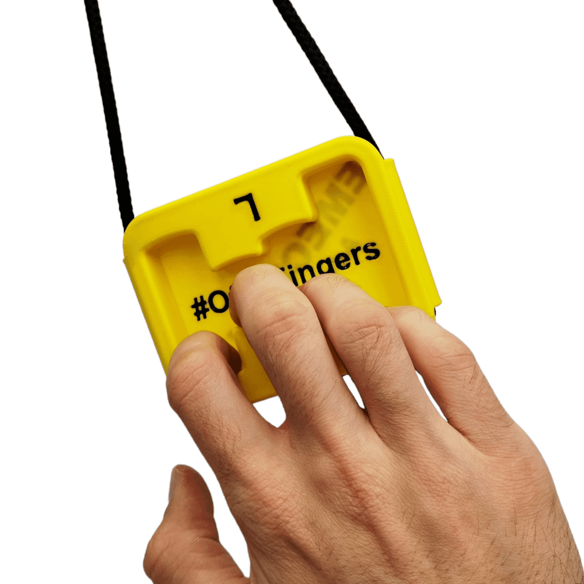 Asymmetrical Finger board 3d model