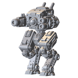 Mech Forge Cricket Miniature – Sci-Fi Mech for Tabletop Wargames 3d model