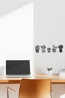 Cactus Wall Art, Wall Decor, Home Decor 3d model