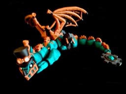 Rustclaw Build-A-Dragon (Personal Use) 3d model