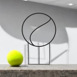 Planet Line Art - Desktop Line Art 3d model
