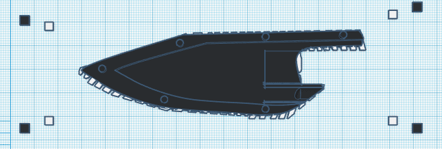 Fingerprint Messerscheide 3d model
