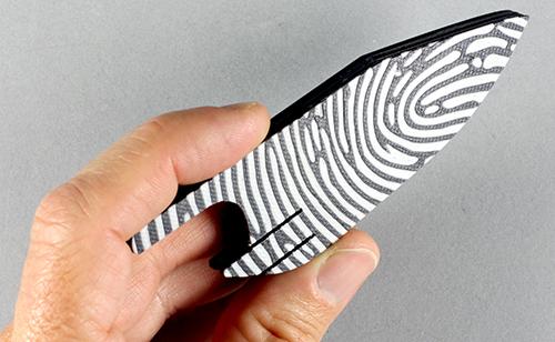 Fingerprint Messerscheide 3d model