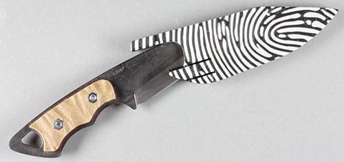 Fingerprint Messerscheide 3d model
