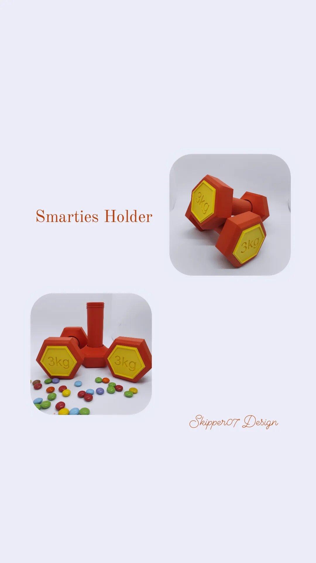 SMARTIES HOLDER 3d model