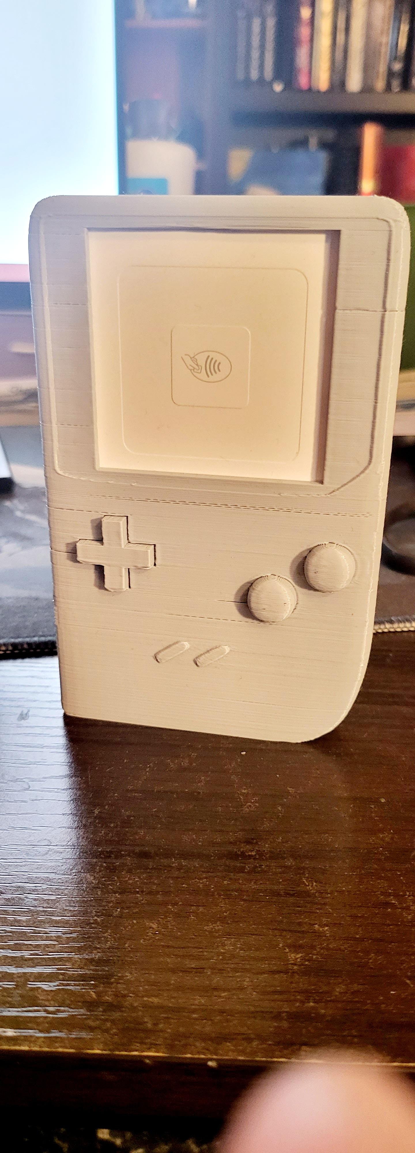 Gameboy Square Card Reader - Retro Your Seller Booth 3d model