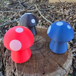Mushroom Fidget Clicker 3d model