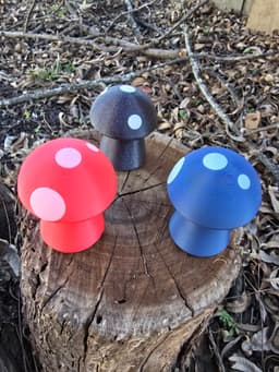 Mushroom Fidget Clicker 3d model