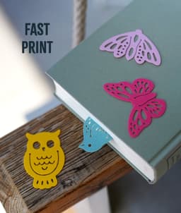 Cute Bookmarks 3d model