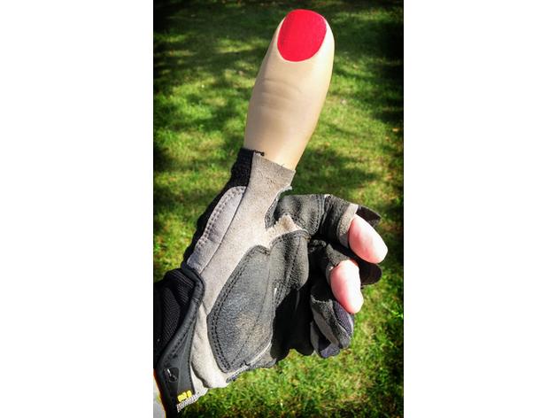 Pee-Wee Herman Hitchhiking Thumb 3d model